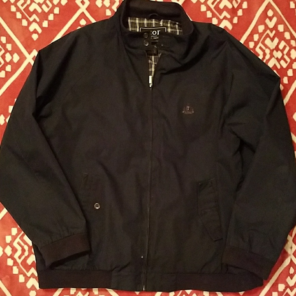 NWOT! MEN'S XL NAVY IZOD JACKET